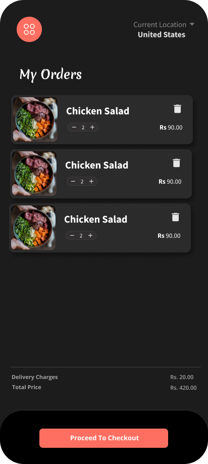 Event Booking App - View 7